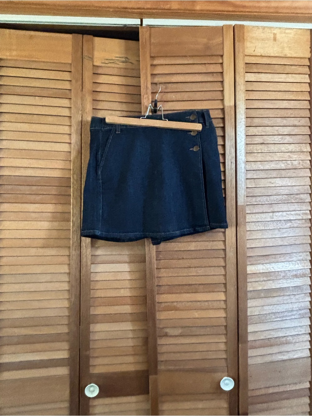 d. jeans Dark Navy Denim Skort